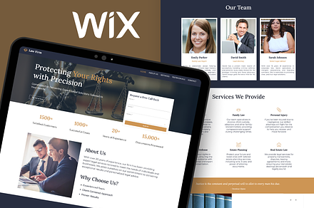 Law Firm - Wix Studio Website