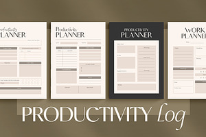 Project Planner And Journal CANVA PS