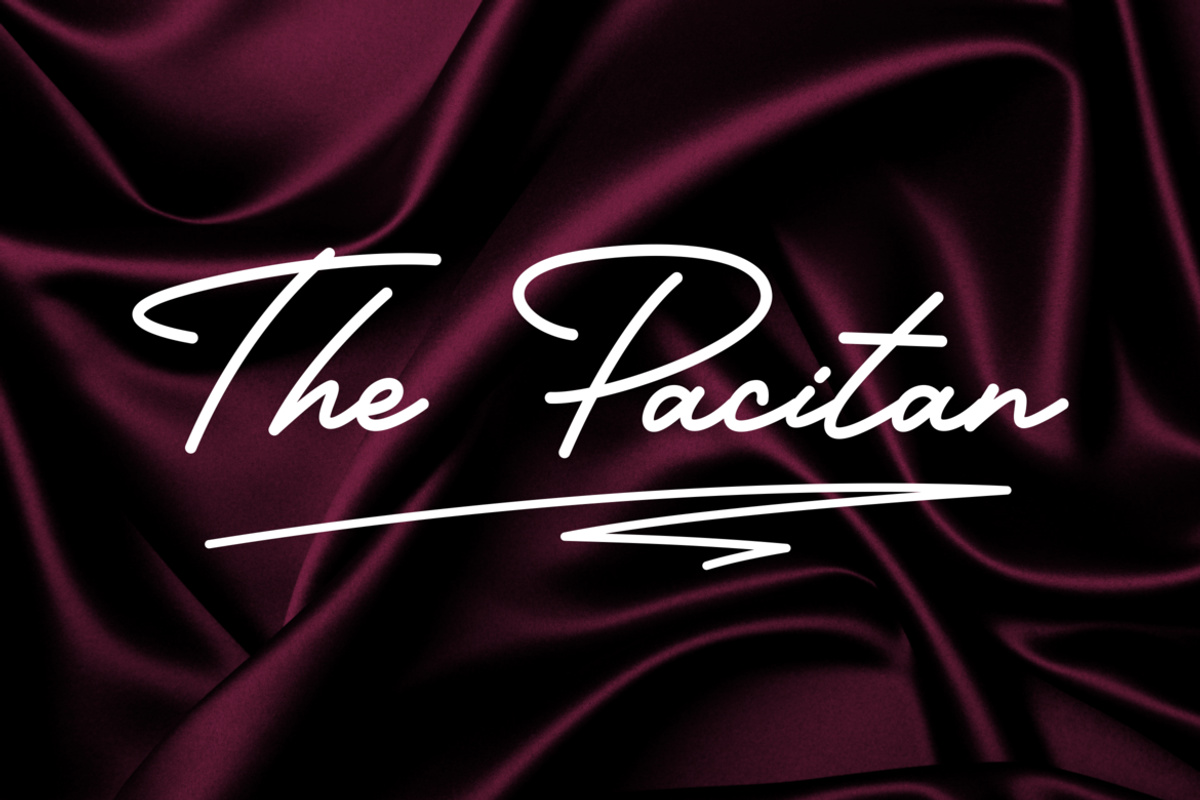 The Pacitan, a Handwritten Font by albert_kalingga (Photo 1 of 4)