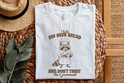 Bake My Own Bread Raccoon PNG, an Illustration by SharpMarketplace (Thumbnail 5 of 9)