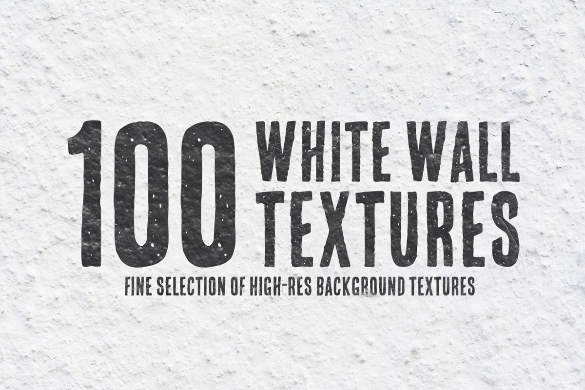100 White Wall Textures Bundle, a Texture Graphic by 77 Productions (Photo 1 of 6)