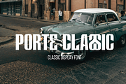 Porte Classic - Bold Classic Display, a Sans Serif Font by Grappict.com (Thumbnail 1 of 5)