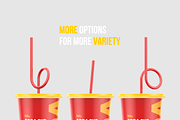 Soda cup mockup, a Cups & Container Mockup by BlackMockup (Thumbnail 4 of 8)