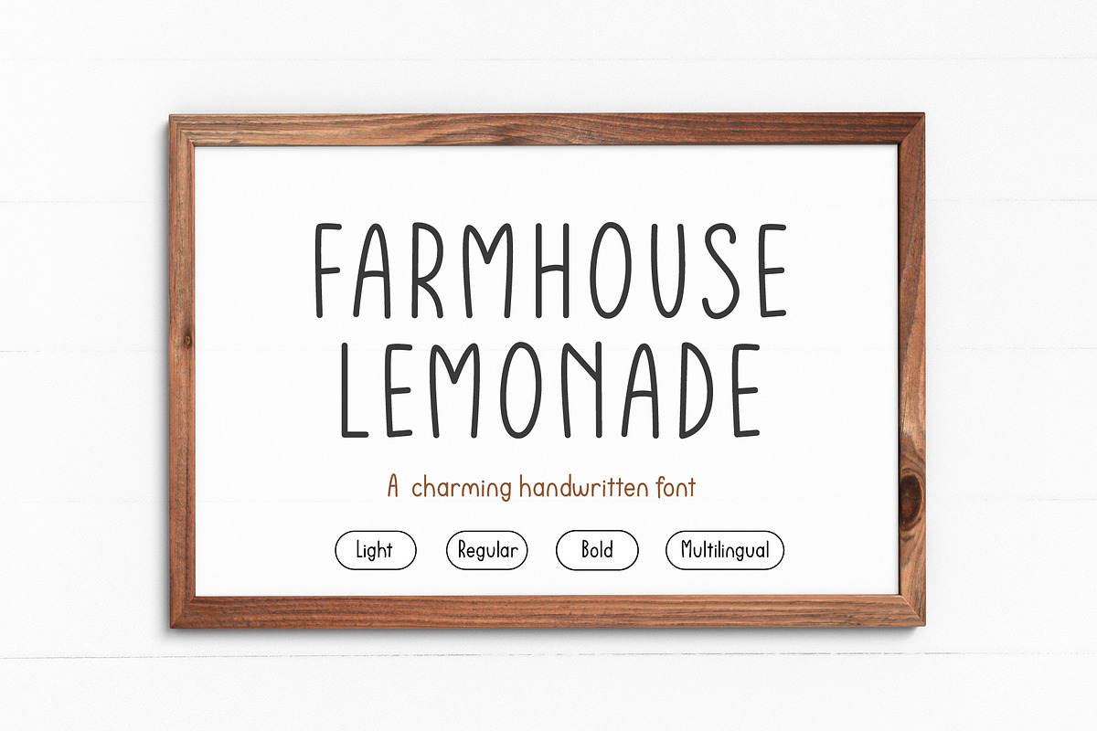 Farmhouse Lemonade, Tall Skinny Font, a Handwritten Font by Kaya Fonts (Photo 1 of 24)