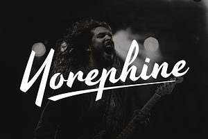 Yorephine - Lettering Script Font