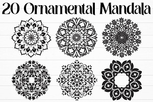 Ornamental Mandala Vector, an Object Graphic by Creativeshirt