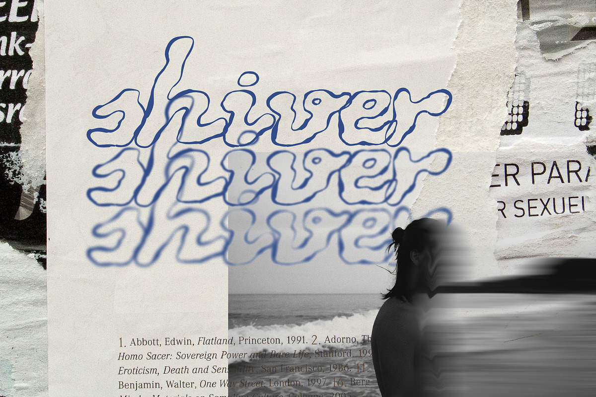 Ever Liminal Handwritten Outline, a Sans Serif Font by Struvictory.art (Photo 8 of 9)