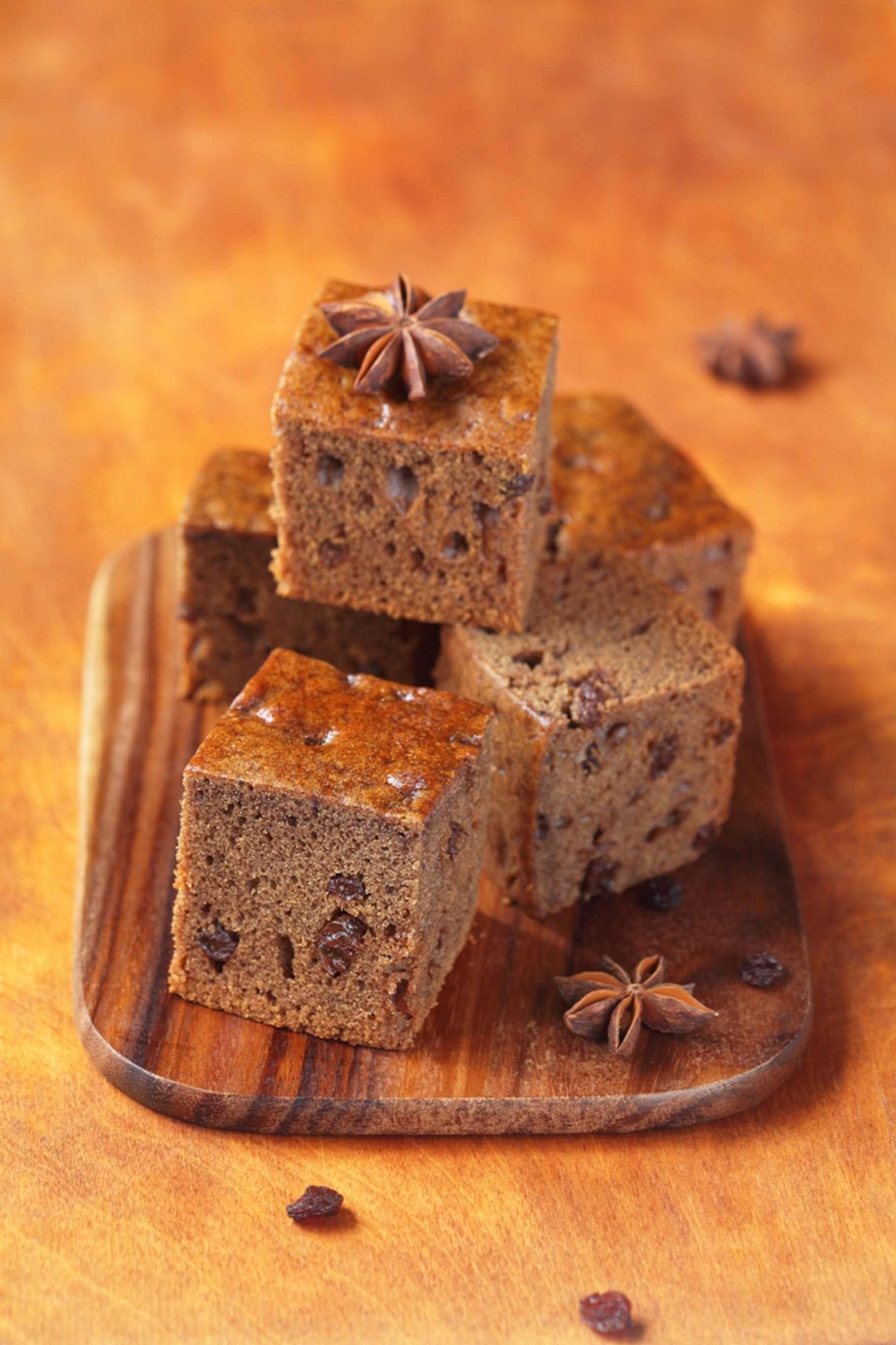 Vegetarian honey coffee cake stock photo containing background and baked, a Food & Drink Photo by Miuda21