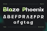 Modern Family Sans Serif - Rifgo, a Sans Serif Font by Nirmana Visual (Thumbnail 11 of 11)