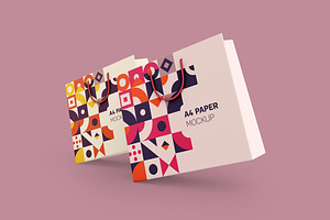 Square Bag Mockup, a Mockup by Qaleb Studio
