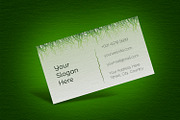 Eco Green Business Card Design, a Business Card Template by Kseniya-Omega (Thumbnail 4 of 4)
