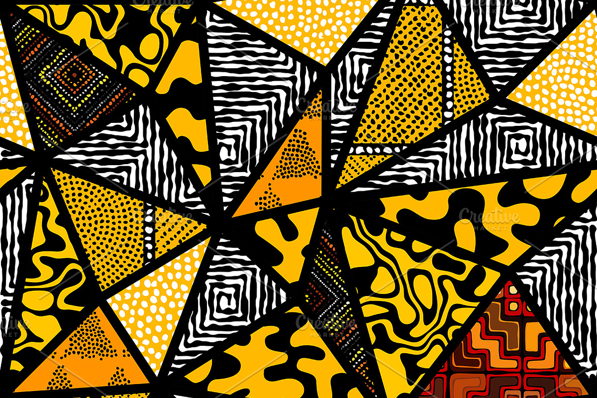 10 vector seamless patterns, a Pattern Graphic by tkdesign (Photo 11 of 11)