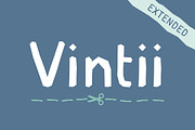 Vintii extended font, a Font by Wild Ones (Thumbnail 1 of 9)