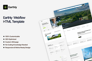 Earthly – EcoTech HTML Template
