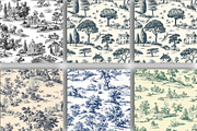 Classic Vintage Seamless Pattern, a Pattern Graphic by DreamCafeArt (Thumbnail 2 of 5)