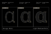 GC Beluga Mono - Elegant Modern Mono, a Serif Font by Glyphonic (Thumbnail 5 of 15)