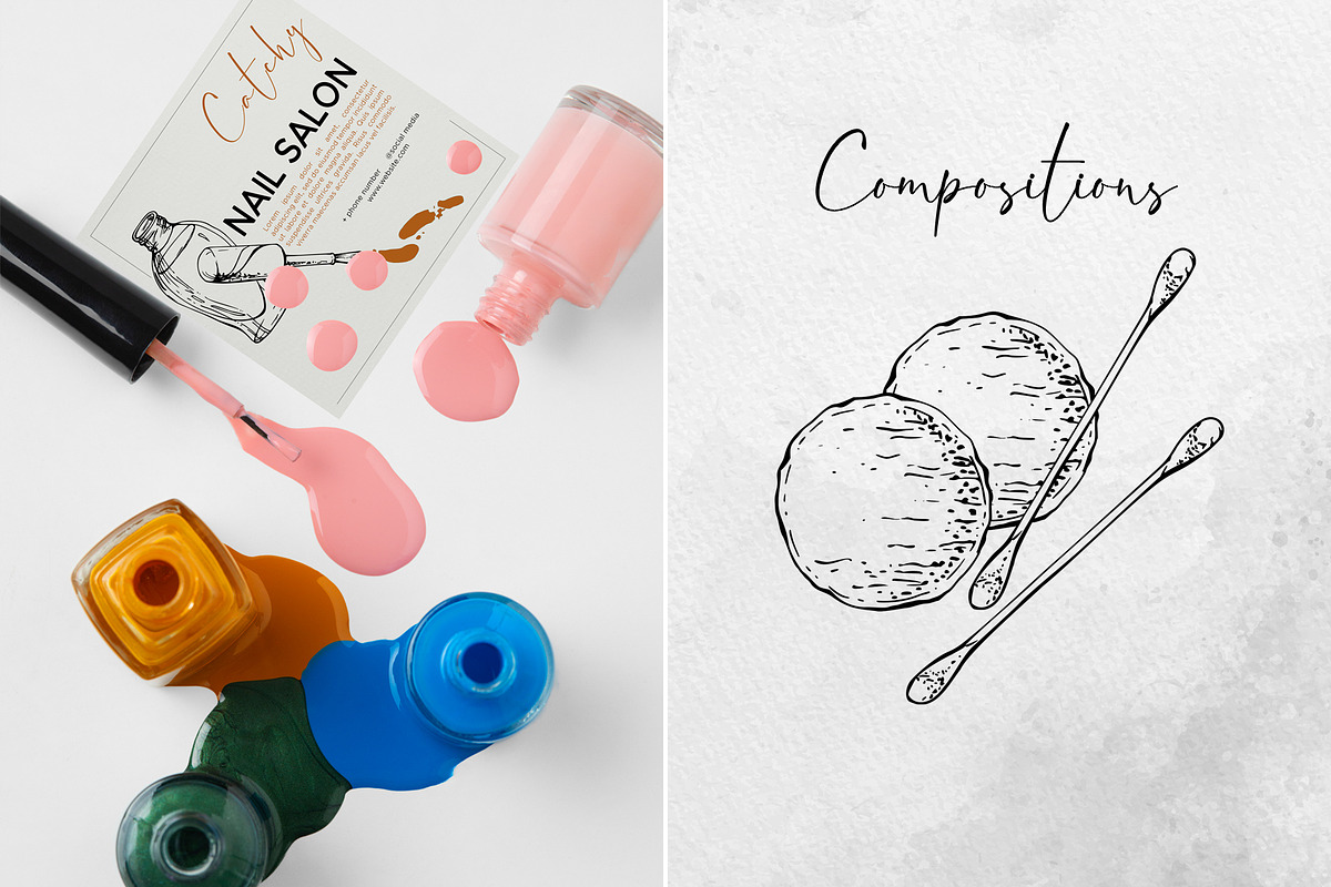 Makeup & cosmetics: nails, an Object Illustration by MsFlaffy (Photo 2 of 8)