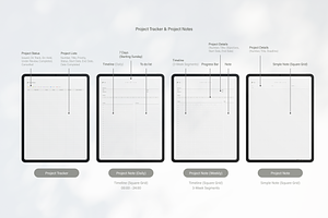 Digital Planner 2024 White