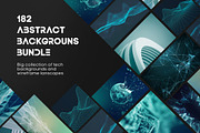 3D Tech & Wireframe Backgrounds, a Technology Illustration by RDShop (Thumbnail 1 of 17)