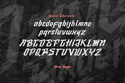 Drive Ryder, a Blackletter Font by Koplexs Studio (Thumbnail 8 of 10)