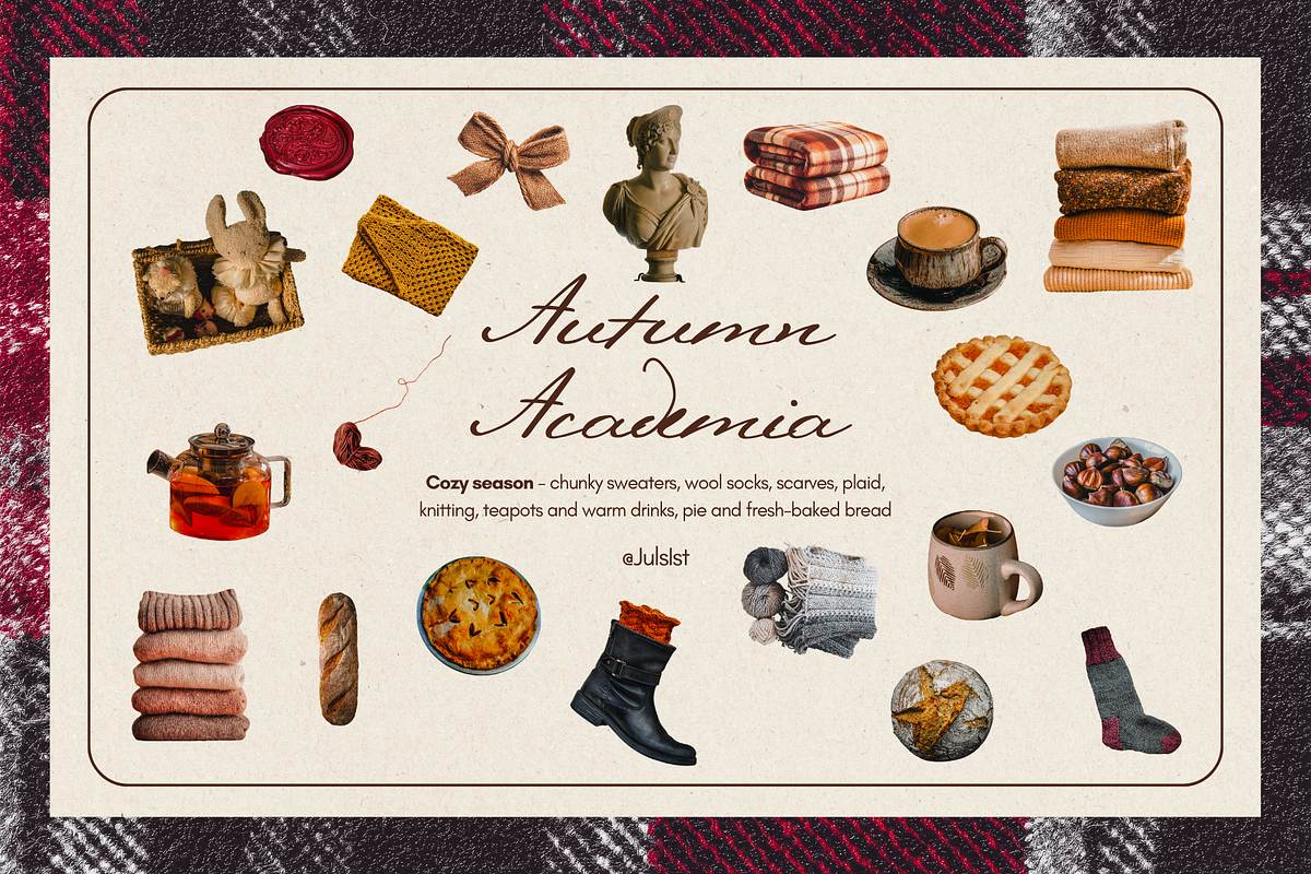 Autumn Academia - Vintage Clipart, an Object Graphic by JulsIst (Photo 4 of 10)