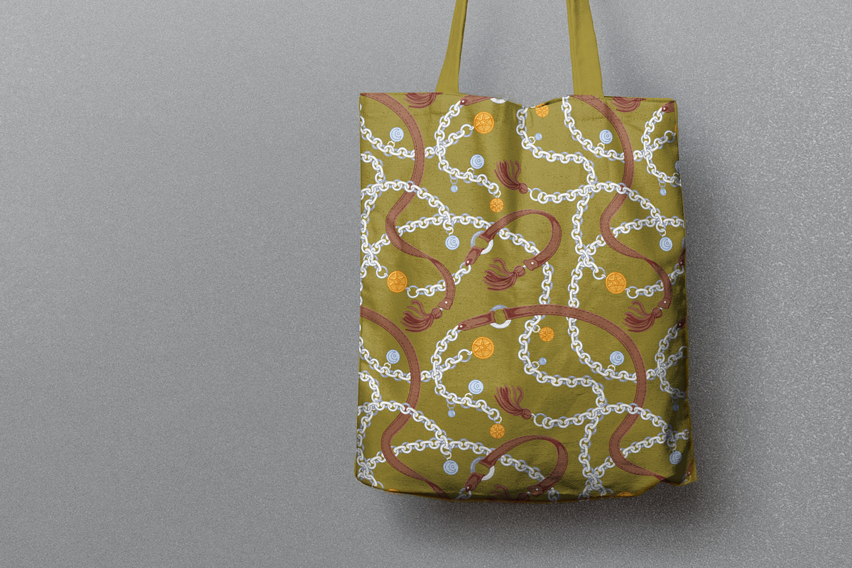 Gold, silver chains seamless pattern, a Pattern Graphic by Good Studio (Photo 19 of 20)