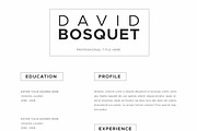 Resume / CV, a Resume Template by Peunayah (Thumbnail 4 of 7)