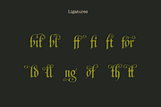 Fraktur Blackletter Gothic Font, a Blackletter Font by kaer_shop (Thumbnail 9 of 11)