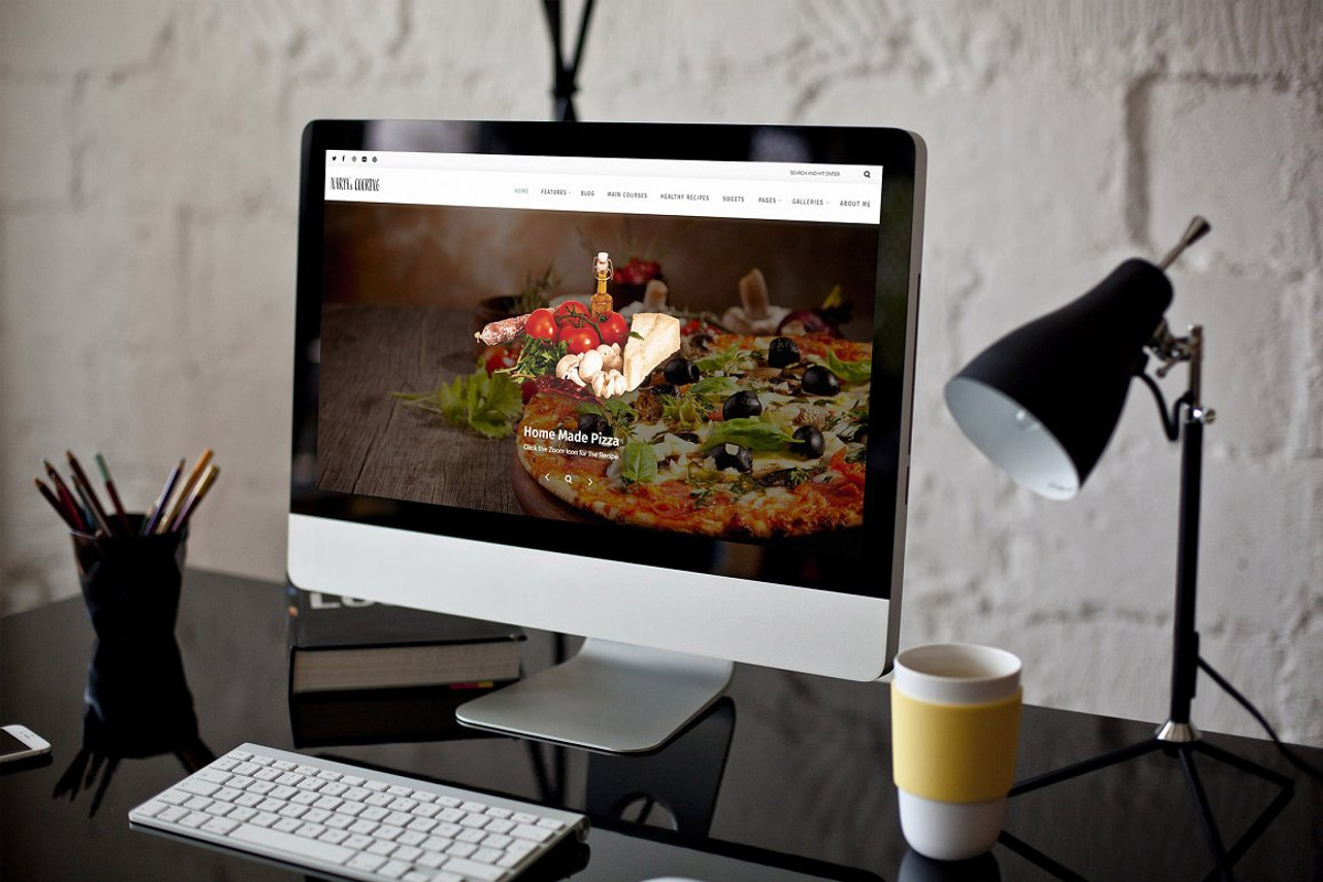 Narya - WordPress Food Blog Theme, a WordPress Template by PremiumCoding (Photo 1 of 6)