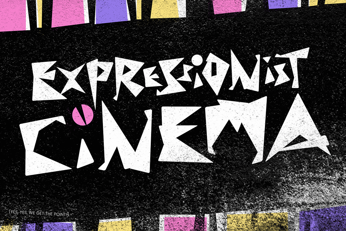 Shock Value - An Expressionist Font, a Font by Wingsart Studio (Photo 9 of 13)
