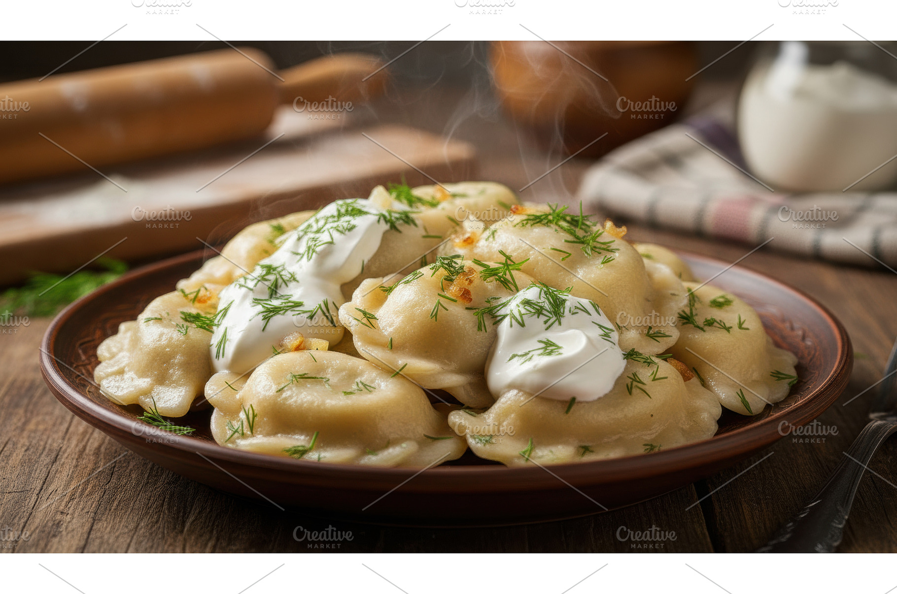 Steaming hot plate of traditional, a Food & Drink Photo by Igor Tichonow