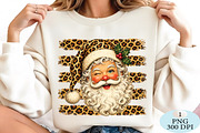 Leopard Print Santa Claus PNG, a Seasonal Illustration by Daily.Designs (Thumbnail 2 of 5)
