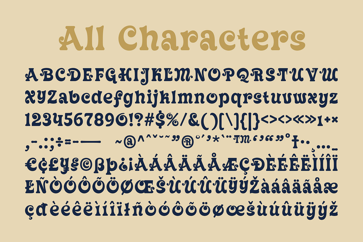 CS Bulan – Fantasy Font, a Serif Font by Craft Supply Co. (Photo 8 of 8)