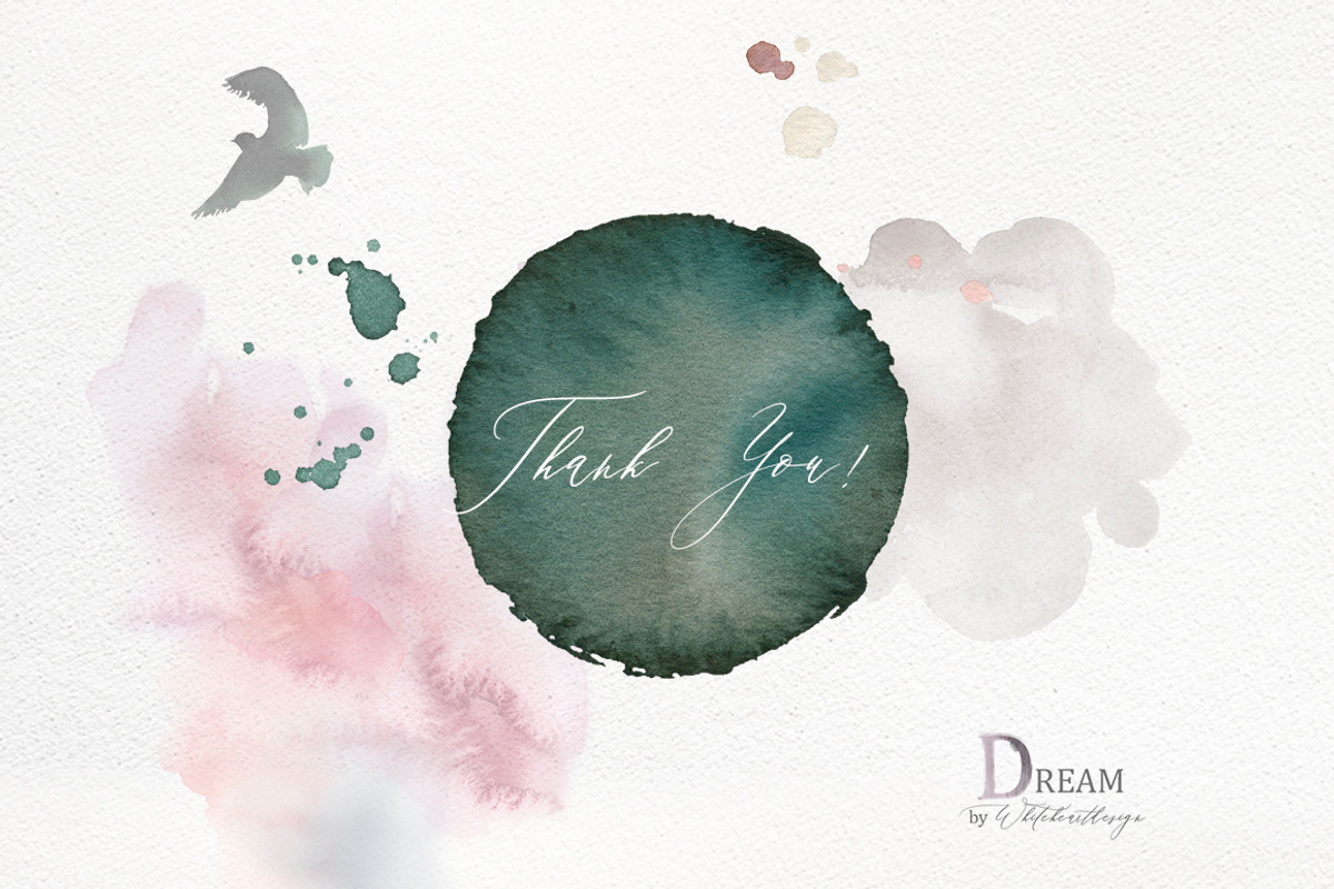 Dream - Fairy Watercolor Collection, an Animal Illustration by whiteheartdesign (Photo 18 of 18)