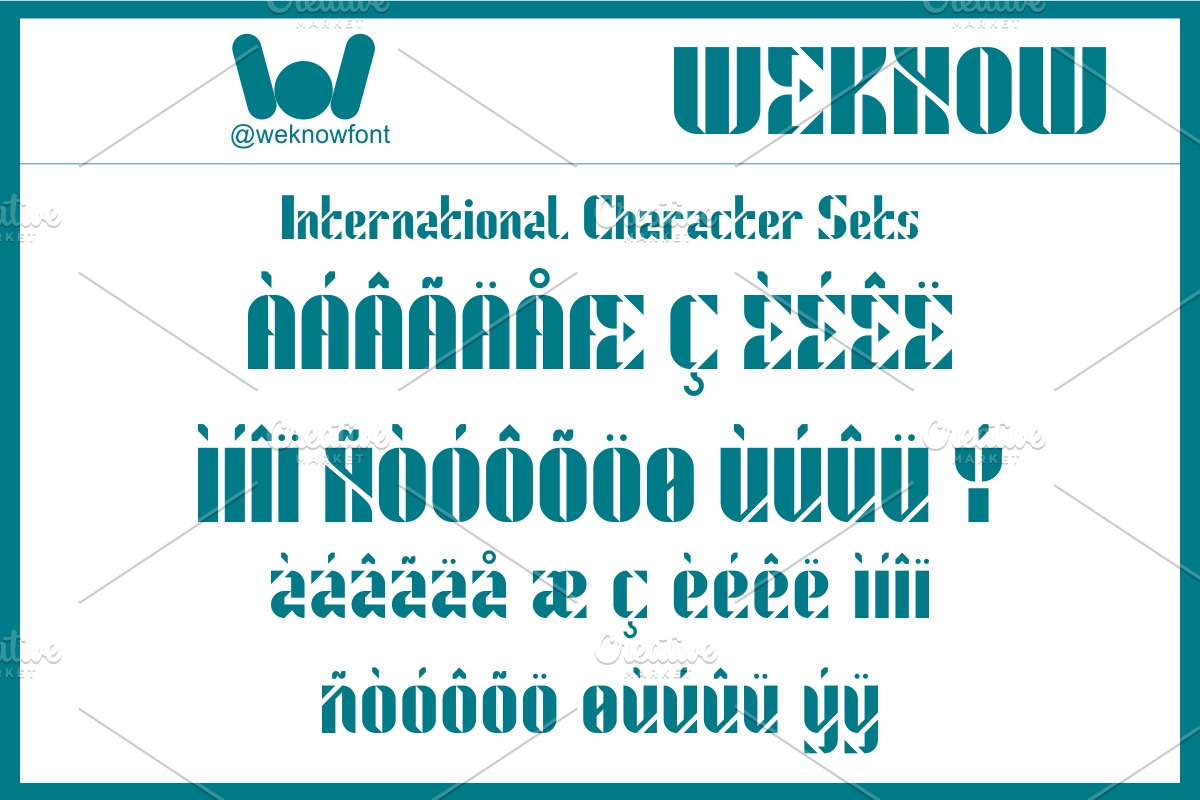 Robot life font, a Sans Serif Font by weknow (Photo 8 of 8)