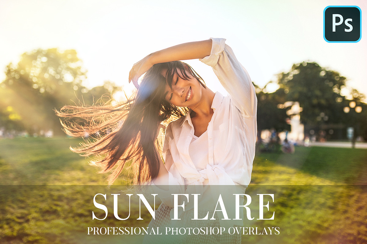 Sun Flare Overlays Photoshop, a Plug-in Add-On by FixThePhoto (Photo 1 of 32)