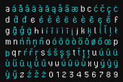 Yerelian, a Sans Serif Font by Chad Palmer Designs (Thumbnail 3 of 8)