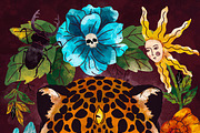 Wild cats - two posters, a Decorative Illustration by SvetaDraws (Thumbnail 5 of 5)