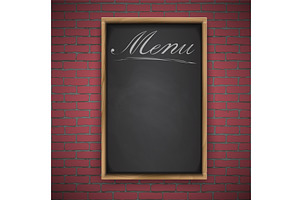 Menu chalkboard on white background, a Texture Illustration by piter.goskov