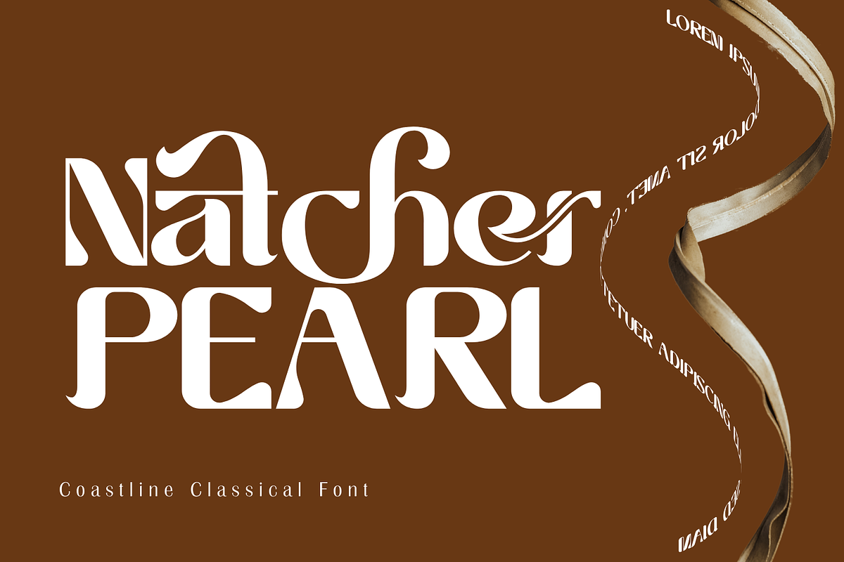 Coastline Classical Font, a Serif Font by 177Studio (Photo 3 of 8)