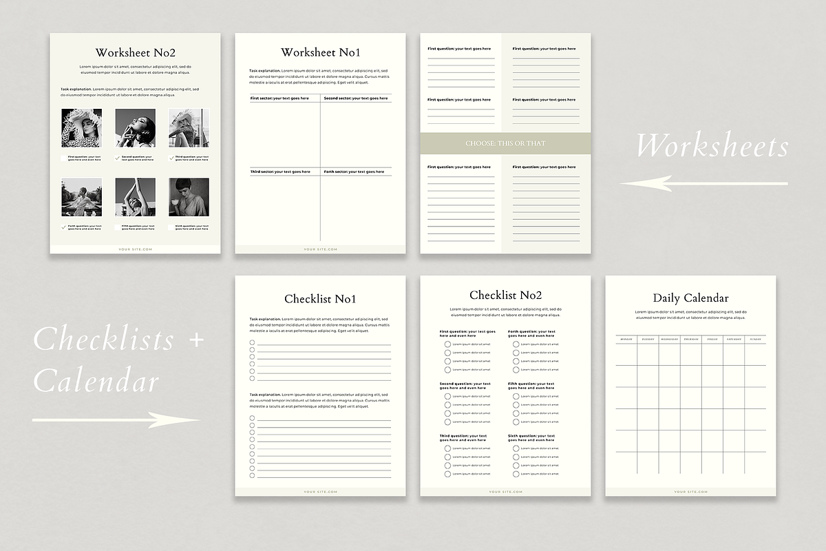 Course Creator Workbook | Canva, a Magazine Template by Ralony (Photo 6 of 12)
