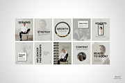 Services Canva Social Templates, a Social Media Template by Knead Creative (Thumbnail 4 of 6)