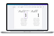 Wedding Seating Chart: Canva, an Invitation Template by Arfis (Thumbnail 10 of 11)