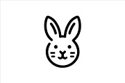 Rabbit Outline Logo Set, a Branding & Logo Template by Vectorium Studio (Thumbnail 5 of 5)