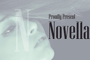 Novella Serif, a Serif Font by da_only_aan (Thumbnail 1 of 4)
