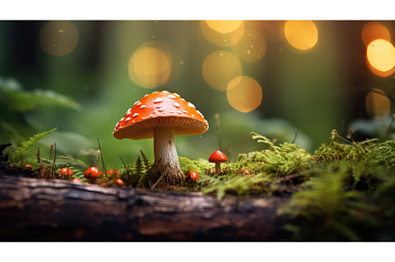 wild forest bokeh decoration close, a Nature Photo by pikepicture