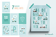 Bunny Race - Vector Pattern & Prints, a Pattern Graphic by Brzozowska (Thumbnail 5 of 8)