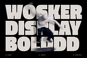 Wosker - Bold Font, a Sans Serif Font by limitype (Thumbnail 2 of 10)