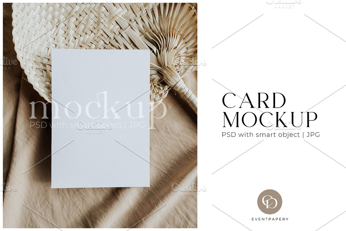 Card Mockup 5x7, a Print Template by eventpapery (Photo 1 of 3)