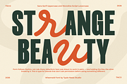 Wisemaid - Experimental Mixup Font, a Sans Serif Font by Typia Nesia (Thumbnail 9 of 11)